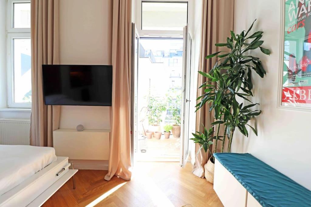 Smart Apt Mit Balkon Am Augarten Park Naehe Zentrum Βιέννη Εξωτερικό φωτογραφία