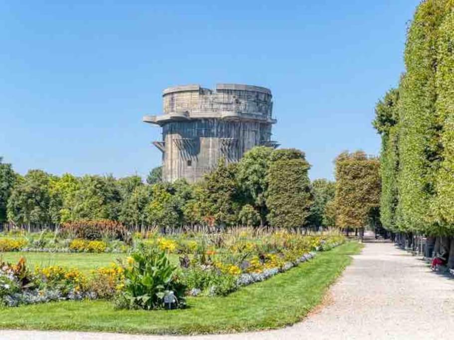 Smart Apt Mit Balkon Am Augarten Park Naehe Zentrum Βιέννη Εξωτερικό φωτογραφία